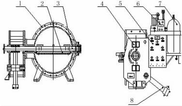 大口徑伸縮式液控緩閉蝶閥(圖3) 大口徑伸縮式液控緩閉蝶閥的設(shè)計(圖4)