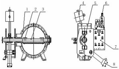 大口徑伸縮式液控緩閉蝶閥(圖2) 大口徑伸縮式液控緩閉蝶閥的設(shè)計(圖3)