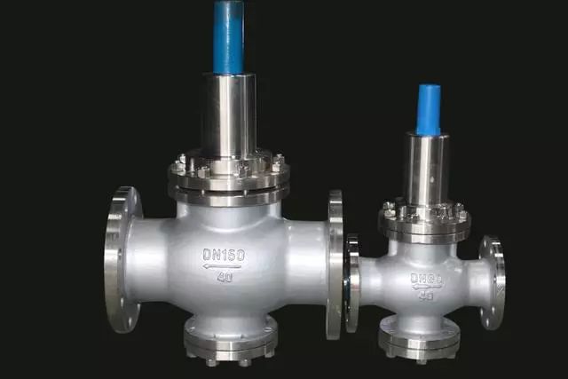 減壓閥的動(dòng)態(tài)圖片-原理說(shuō)明(圖1) 減壓閥的動(dòng)態(tài)原理圖(圖2)