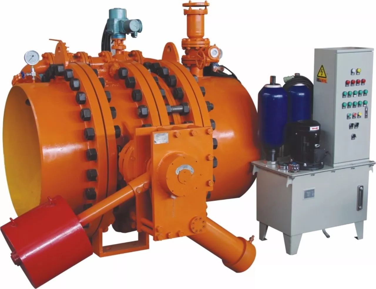 水輪機(jī)專用成套蝶閥(圖1) 水輪機(jī)專用成套蝶閥(圖1)