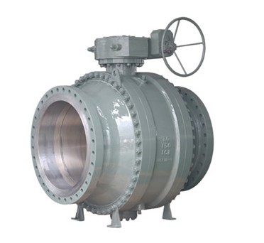 手動(dòng)蝸輪固定球閥(圖1) Q347F蝸輪固定球閥